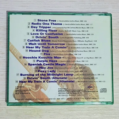 Cd The Jimi Hendrix Experience - Radio One (japonês + Obi)