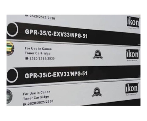 Toner Canon Gpr-35 Marca Ikon 