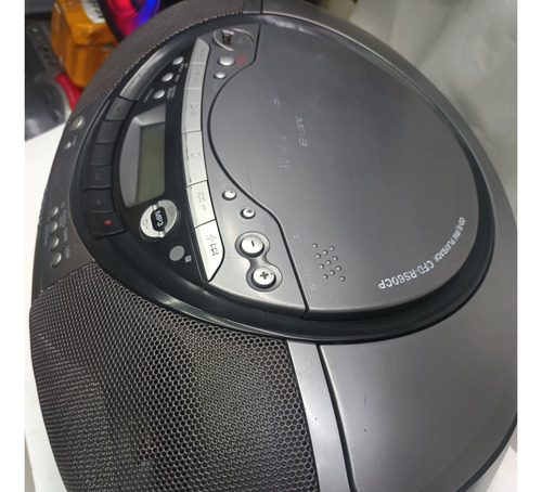 Radio Grabadora Sony Cassete Mp3, Usb C/control Usada Gris (Usado)