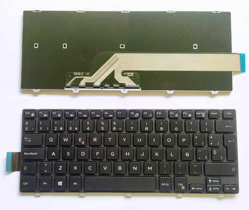 Teclado Dell Inspiron 14 3000 3443 3451 3452 3458 3441 3442