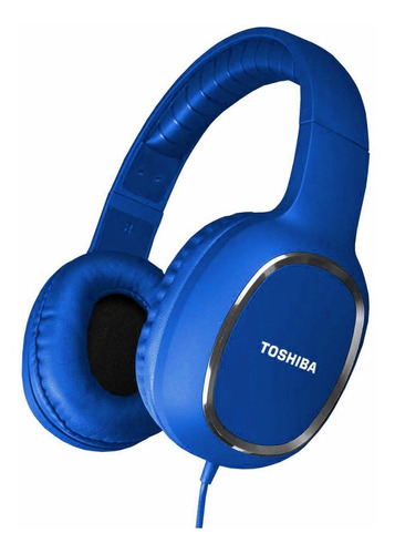 Auriculares Toshiba Headphones 3.5mm Over Ear Color Azul