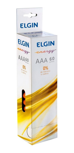 Pilha Comum Aaa Palito Caixa 60 Peças