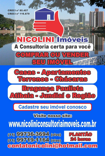 Imagem 14 de 14 de Chácara Loteamento 3dorms Piscina Sete Pontes, Bragança Plta