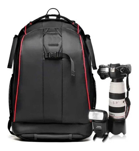 Mochila Para Cámara Fotográfica  K7 Con Espacio Para Noteboo