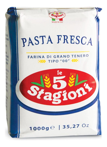 Le 5 Stagioni Harina 00 Pasta Fresca Auténtica Pizza Napoles