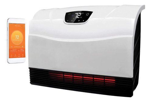 Lujoso Calentador Electrico Para Casa De Pared Digital Wifi