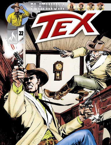 Tex Platinum Nº 32: A noite dos assassinos, de Bonelli, Gian Luigi. Editora Edições Mythos Eireli,Sergio Bonelli Editore, capa mole em português, 2021