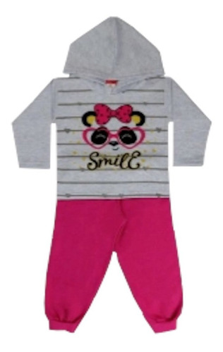 Kit 5 Conjunto Moletom Infantil Menina-menino Atacado 1/2/3