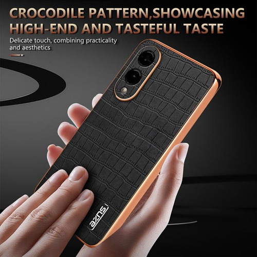 Funda De Textura Cocodrilo Para Samsung S25 Edge/s25/s23/s22