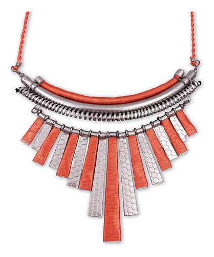 Lizzie Kay Collar Clásico De Plata Para Mujer