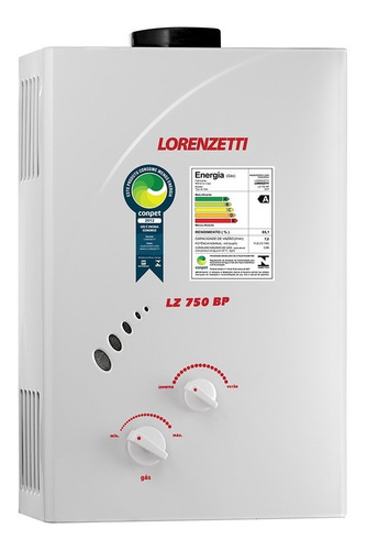 Aquecedor De Agua A Gas Lz-750 Glp - Lorenzetti