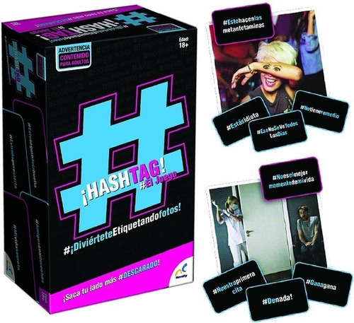 Juego De Mesa ¡hashtag! El Juego Novelty 