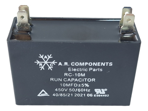Capacitor A.r.components De 10 Mfd X 450v 4und