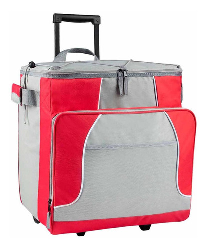 Hielera Trolley Plegable Con Asa De Mano