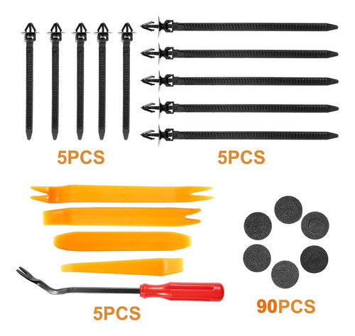 A Kit De Grapas Automotrices De 925 Piezas