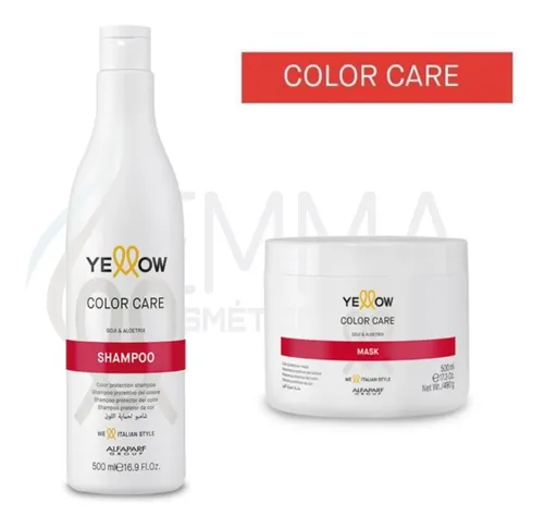 comprar Shampoo Y Mascara Yellow Color Care By Alfaparf Prot. Color