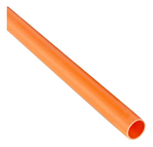 Pack - 10 Tuberia Conduit Pvc 20mm Naranjo X3 Mt - Clase Iii