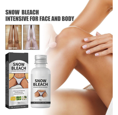 3 Piezas Snow Bleach Cream, Dark Skin Bleaching Cream Para