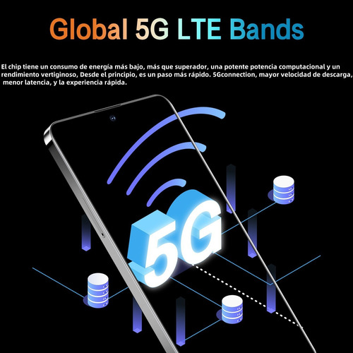 Dual Sim I15 Pro Max, 2025 Último Y Más Caliente 5g Wifi Batería De Larga Duración 6.74 Teléfono De Pantalla Grande Android 13 Smartphone 16 Gb+512 Gb Blanco