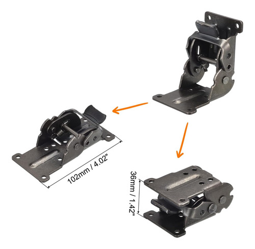 Soportes Plegables Patas De Mesa, 2 Piezas De 0-90-180 ...