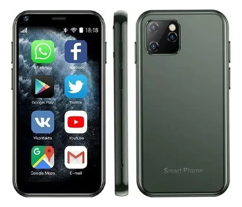 Sono Xs11 Mini Smart Android 8.1 Teléfono 2.5 Pulgadas
