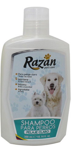 Shampoo Razan Para Mascotas 300ml Varios Tipos De Pelajes