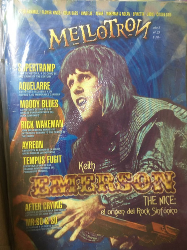 Revista Mellotron - Nueva Cerrada - Emerson - Supertramp