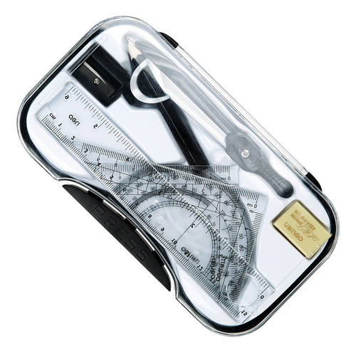 Juego De Brújulas De Precisión Compass Ruler, 8 Unidades
