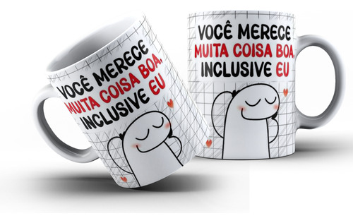 Caneca Xícara Flork Meme Bento Frases Divertida E Debochada Cor Mod. 10