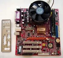 Comprar Placa Mãe Pcchips P21g V3.1 Soquete 775 + Proc + Men + Brind