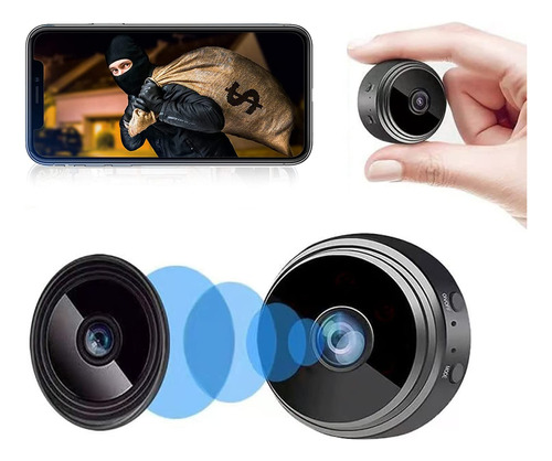 Camara Video Ocultas-monitor Para Bebes-1080p Hd Mascota