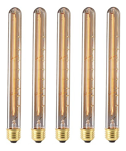 Bombillas Incandescentes T300 60 W Vintage E26/e27, Cristal