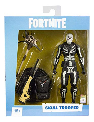 Boneco De Ação Mcfarlane Toys Fortnite Skull Trooper Premium
