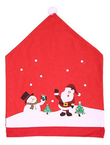 Conjunto De Sillas De Muñeco De Nieve De Dibujos Animados No