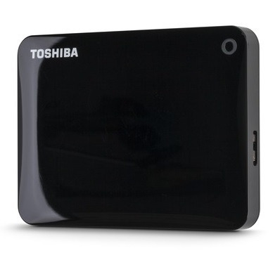 Disco Duro Externo Toshiba 1tb Canvio Connect Ii Black