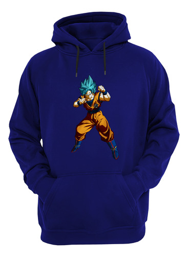 Dragon Ball Goku Fase Blue Buzo Canguro Friki Tu Eres #1