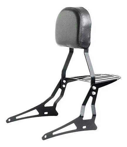 Sissy Bar Encosto - Boulevard C1500 - Preto + Brinde 