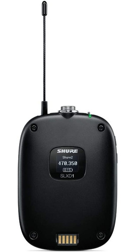 Slxd1 Transmisor Bodypack Shure Frecuencia G58