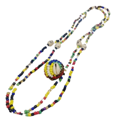 Siete Potencias Africanas 3 Collares Con 4 Cráneos 3 Macutos