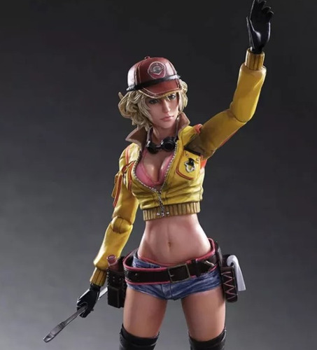 Figura Cindy Aurum Final Fantasy 27 Cm Articulada