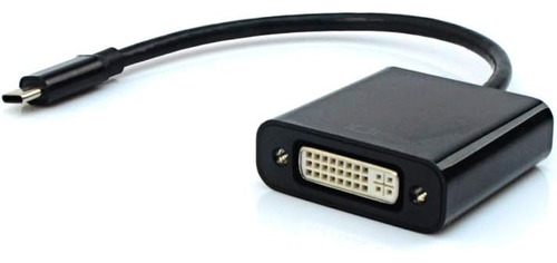 Cabo Adaptador Dvi Fêmea Para Usb-c Macho Adp301bk