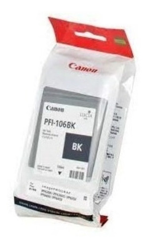 Cartucho De Tinta Canon Pfi-106bk (6621b001)