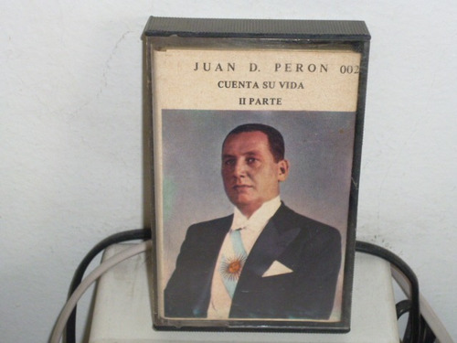 Juan D. Peron Cuenta Su Vida Ii Parte Cassette Argen Ggjjzz