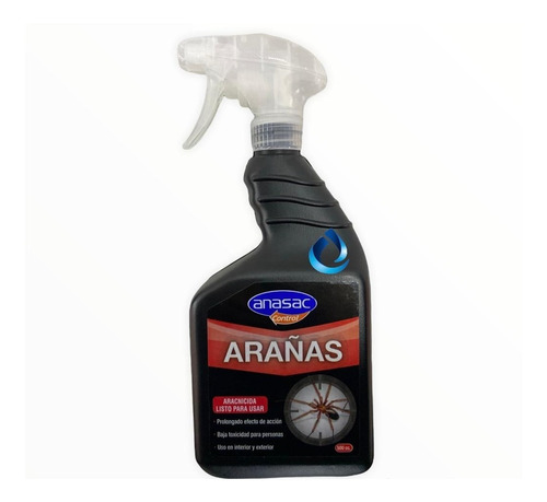 Arañas Lpu 500cc Anasac Insecticida Listo Para Usar