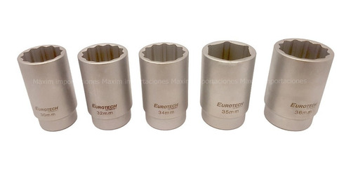Imagen 2 de 4 de Tubos Largos Caja Cambios Diferencial Punta Eje - Eurotech