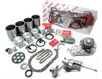 Comprar Kit Motor Pistão Anel Camisa Bronzinas Juntas Bombas Vw Gasolina Saveiro 1.6 Cht