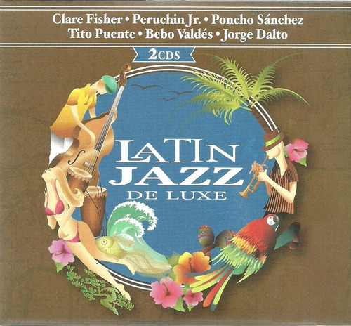 Latin Jazz De Luxe | 2 Cds. Música Nuevo