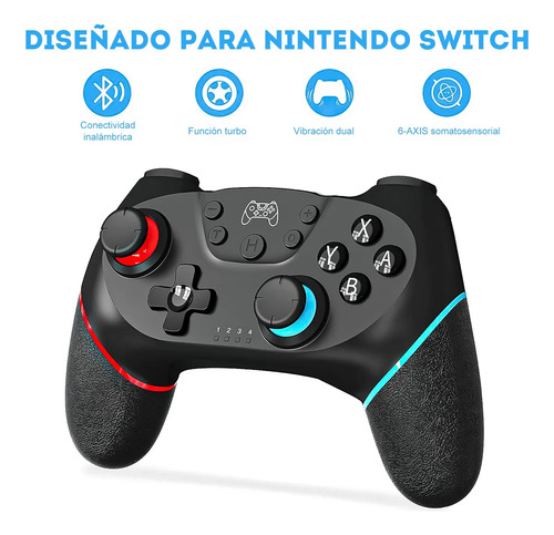 Control Inalámbrico Gamepad Para Nintendo Switch Joystick