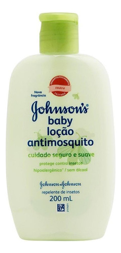 Loção Repelente Anti Mosquito Johnson's Baby 200ml