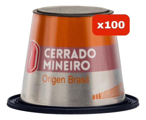 Café Caribe Cerrado Mineiro - 100 Cápsulas Compatibles